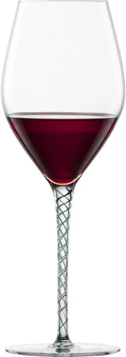 Bordeaux Rotweinglas Tannengrün Spirit