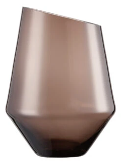 Vase / Windlicht Klein Smoky Diamonds
