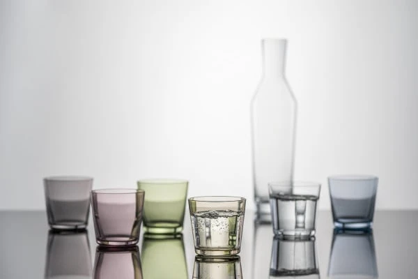 Wasserglas Klein Taupe Together – Bild 4