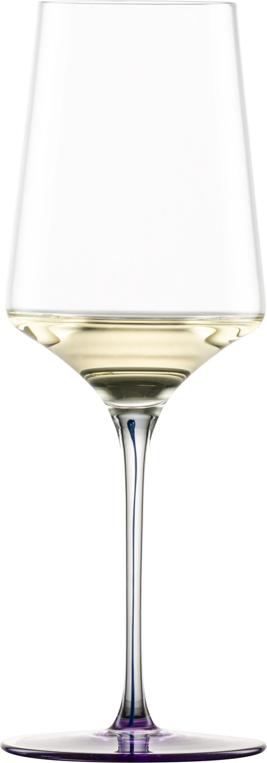 Weißweinglas Violett Ink