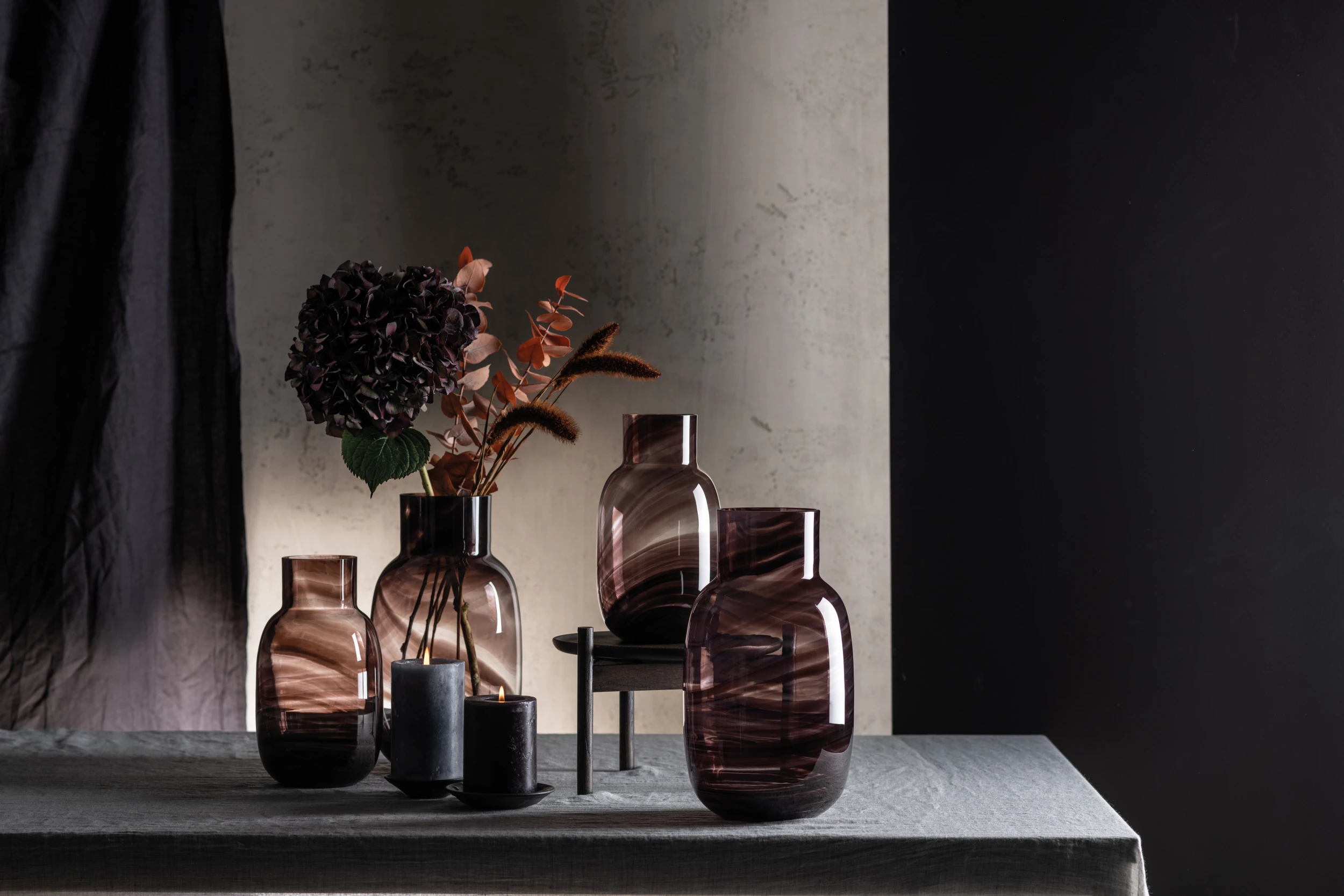 Vase Klein Dark Waters – Bild 2